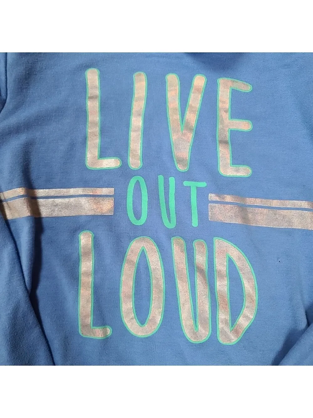 Girls 10/12 Hoodie and Velour Pants Bundle
